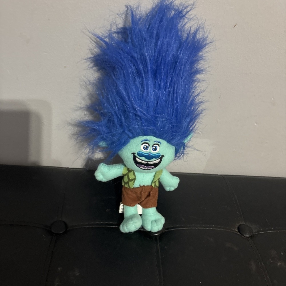 DreamWorks Trolls World Tour Branch Plush 12" Soft Stuffed Doll Toy 2016